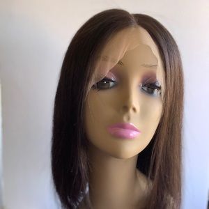 Bob wig lace frontal 12” human hair